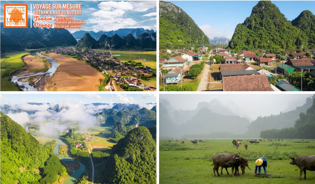 Les plus beaux villages au Vietnam village traditionnel Tan Hoa au centre du Vietnam